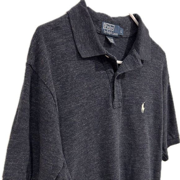 Polo Ralph Lauren Mesh Polo Shirt LG - Picture 5 of 9